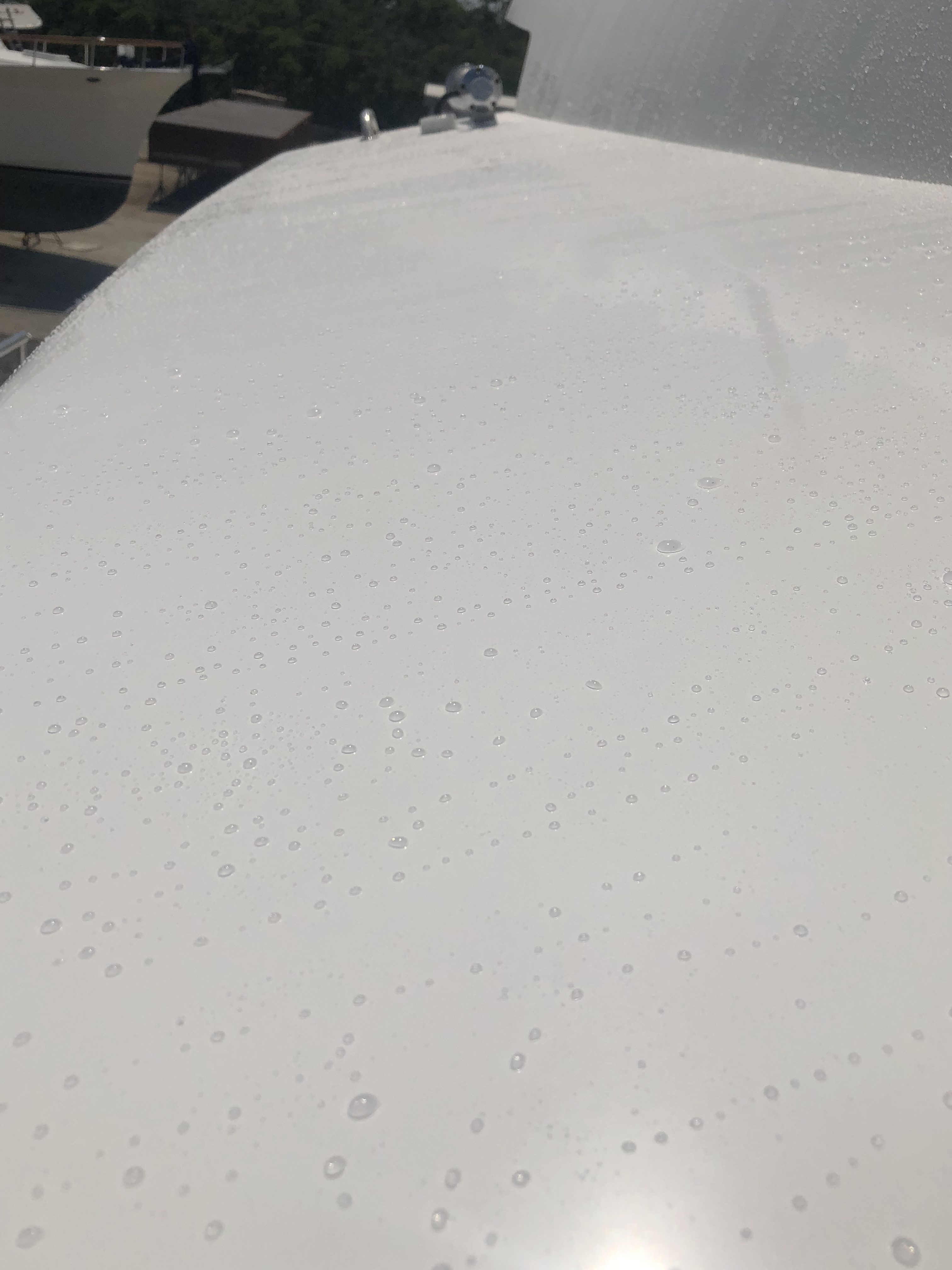 Water beading up after Glidecoat ceramic coating application