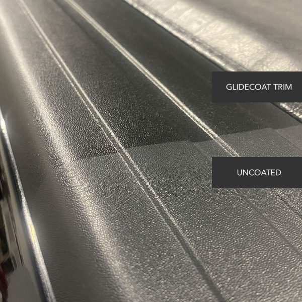 Glidecoat Trim Ceramic Coating vs Uncoated Exterior Textured Plastic