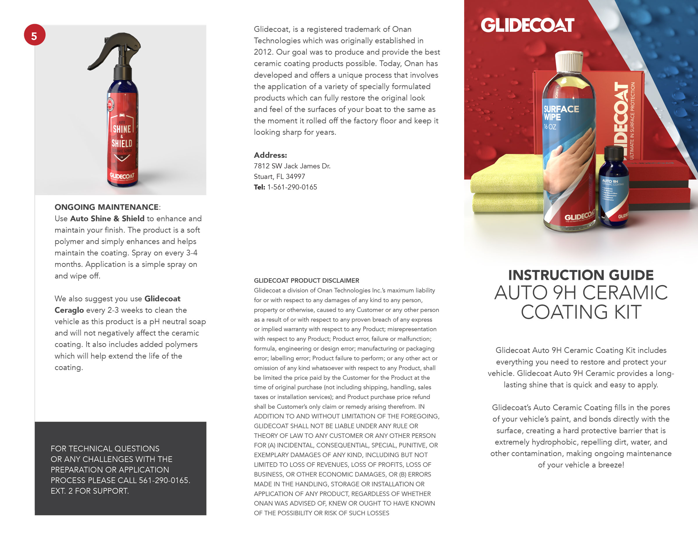 Platinum 5-Year Ceramic Car Coating Kit - Tricure 9H Protection High Gloss - 30ml