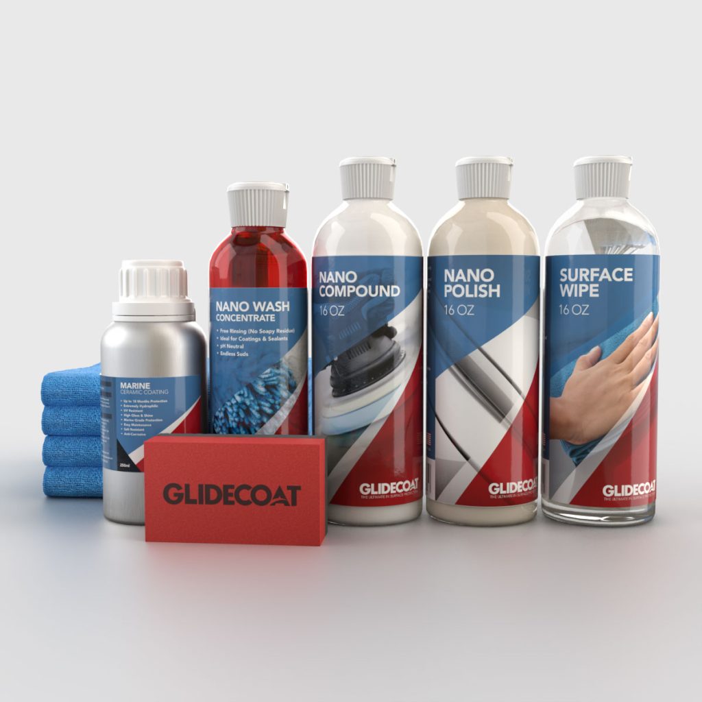 Glidecoat Marine Ceramic Top Coating Kit - 30'